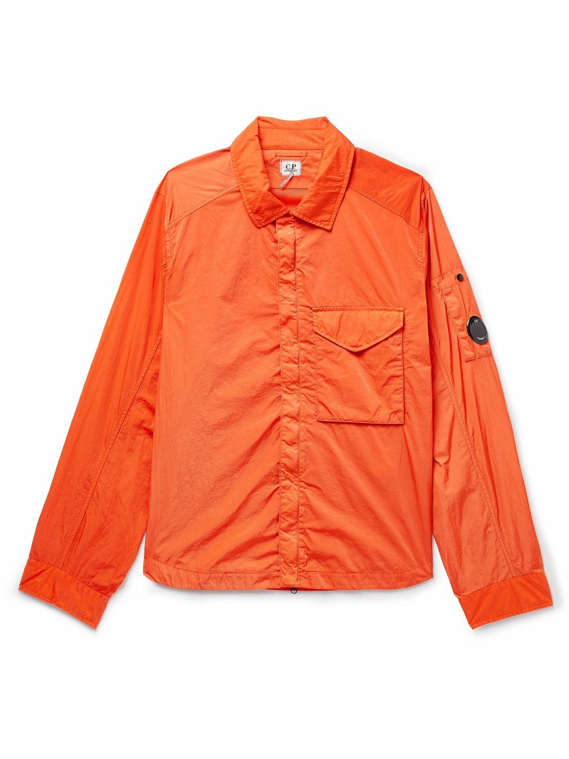 Photo: C.P. Company - Garment-Dyed Chrome-R Overshirt - Orange