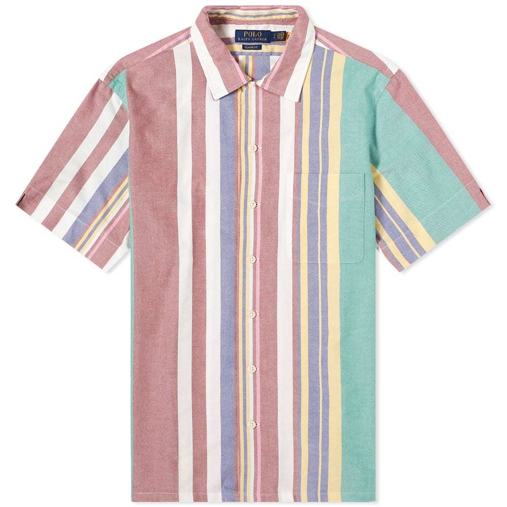 Polo Ralph Lauren Short Sleeve Striped Button Down Shirt