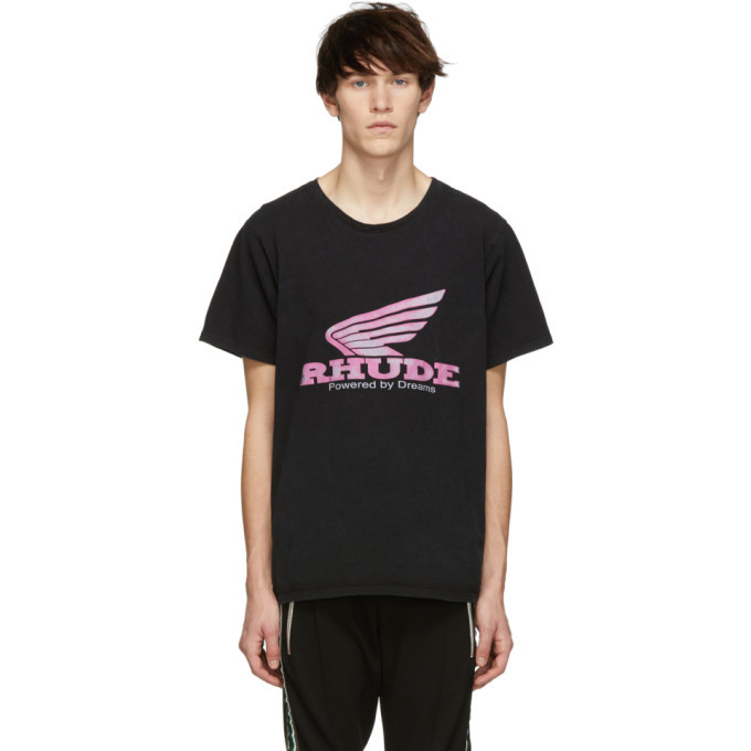 Rhude Black Rhonda T-Shirt Rhude