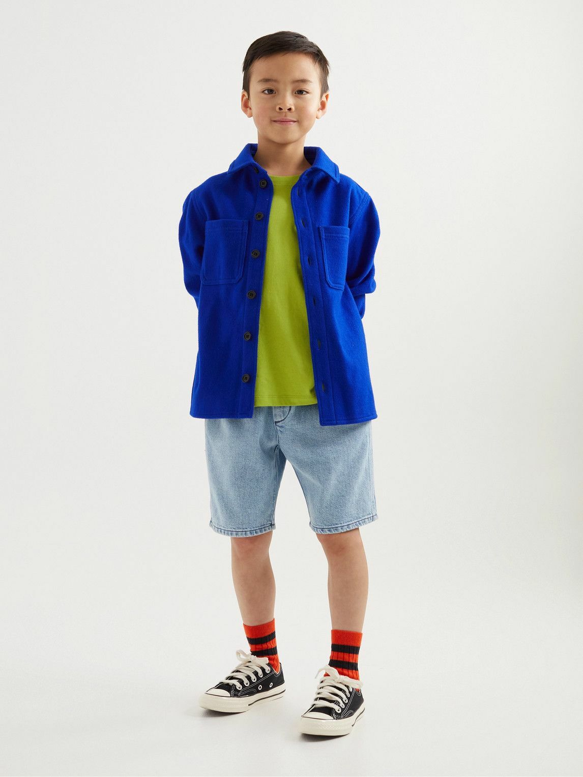 ARKET Kids - Logan Denim Shorts - Blue