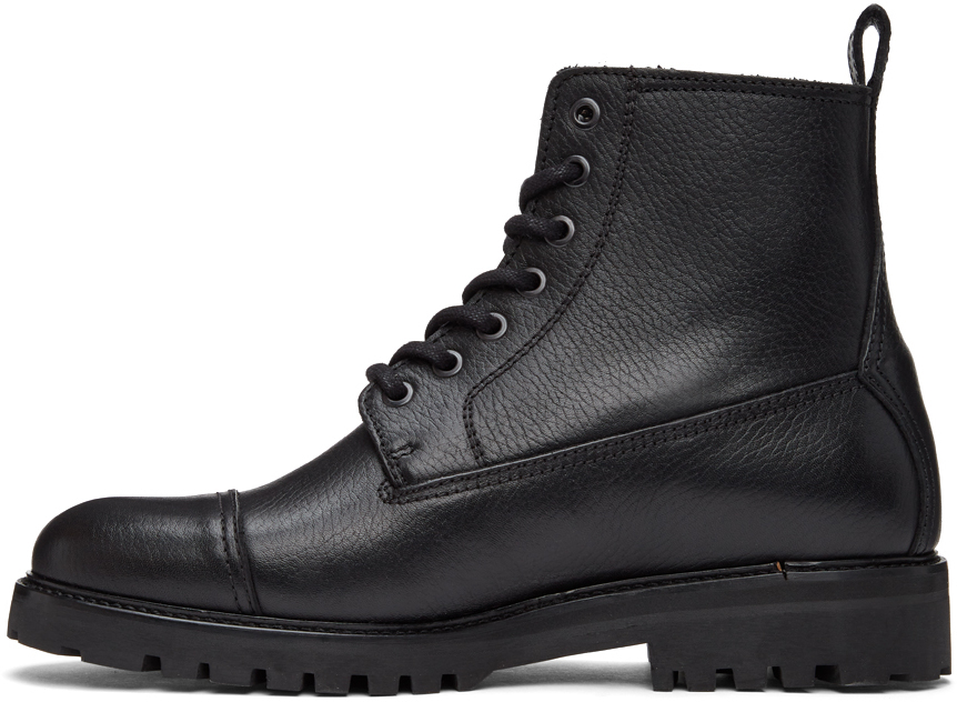 Belstaff Black Alperton Boots Belstaff