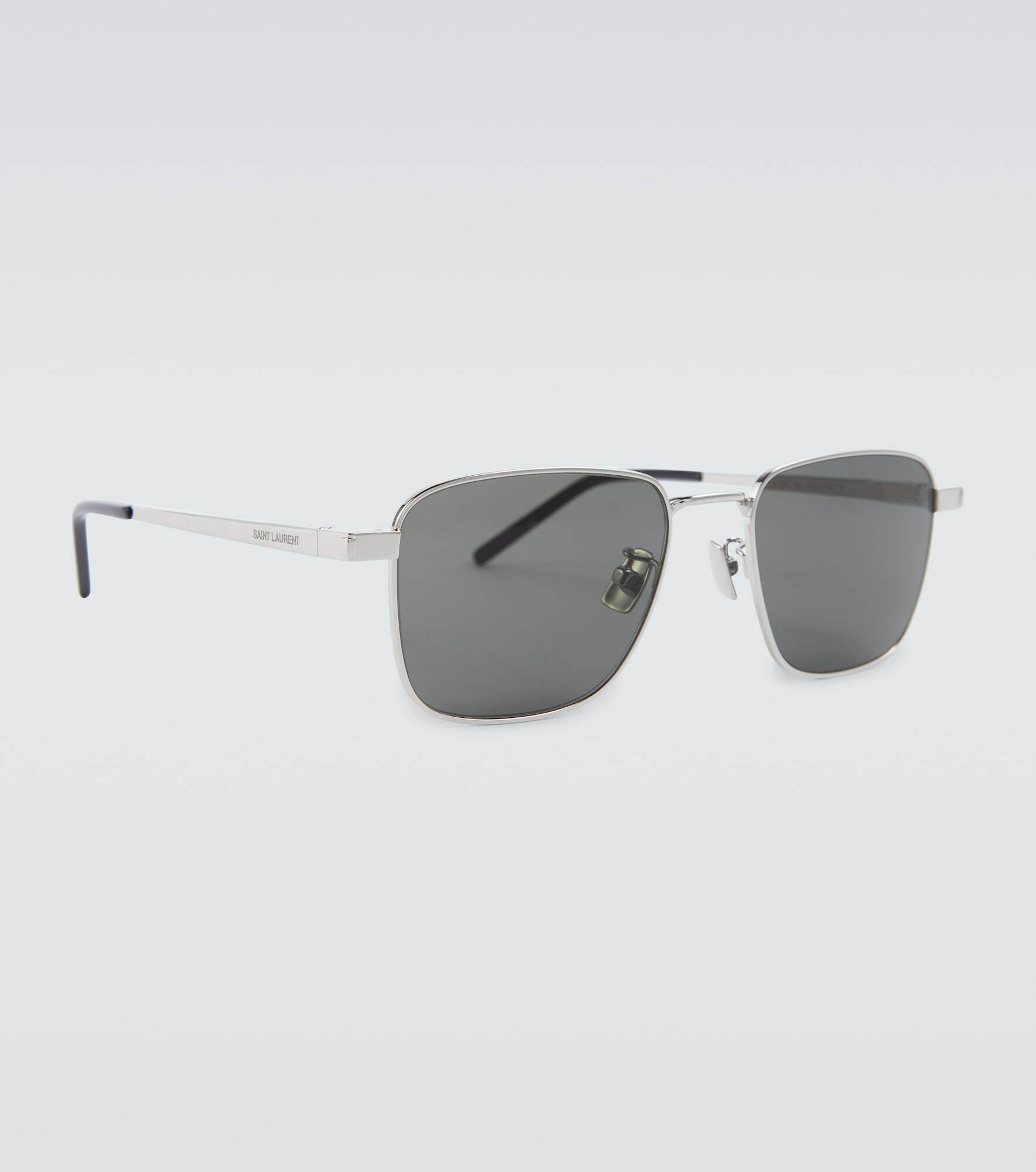 Saint Laurent - Square-frame metal sunglasses Saint Laurent
