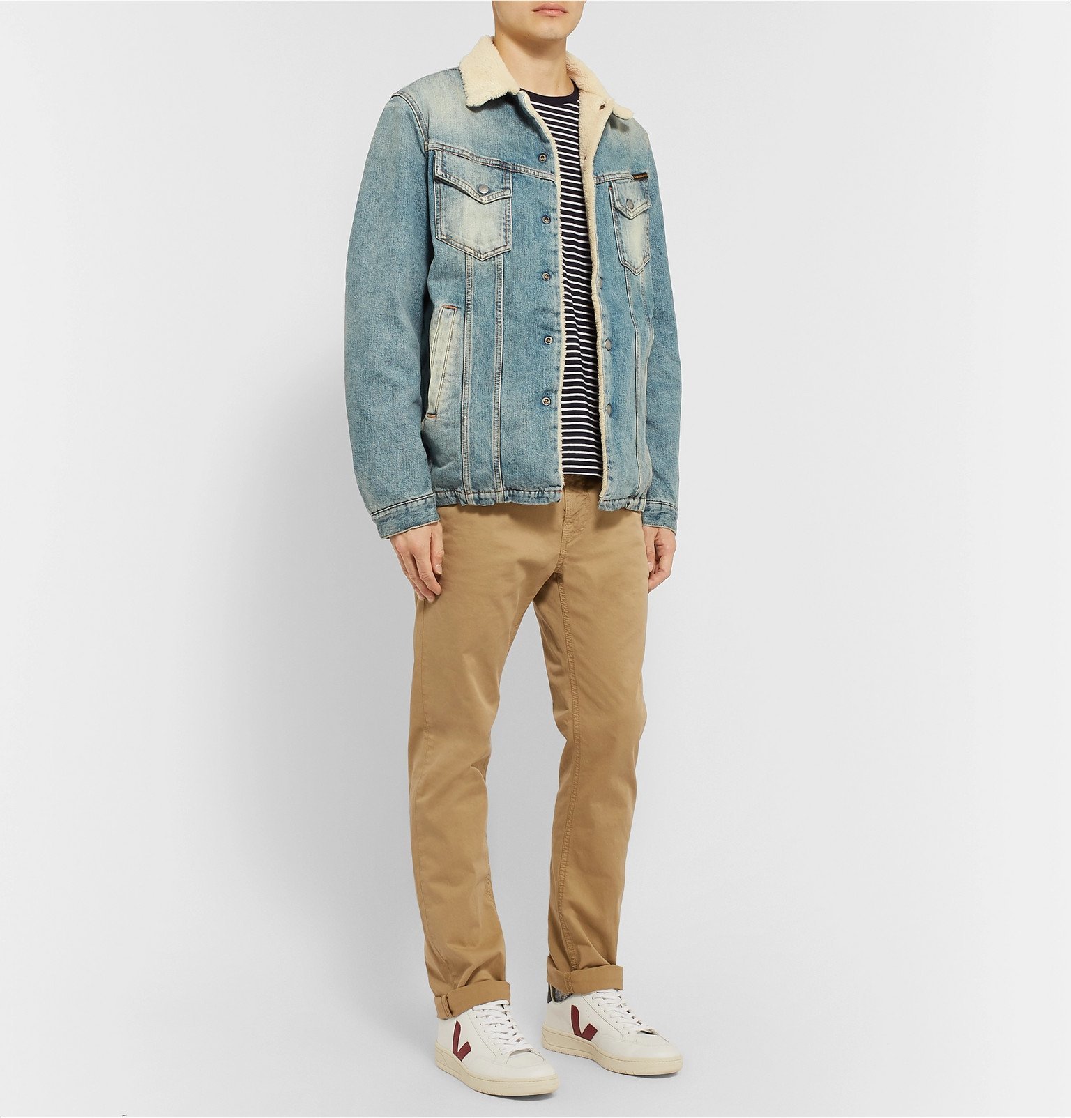 Nudie Jeans - Lenny Faux Shearling 