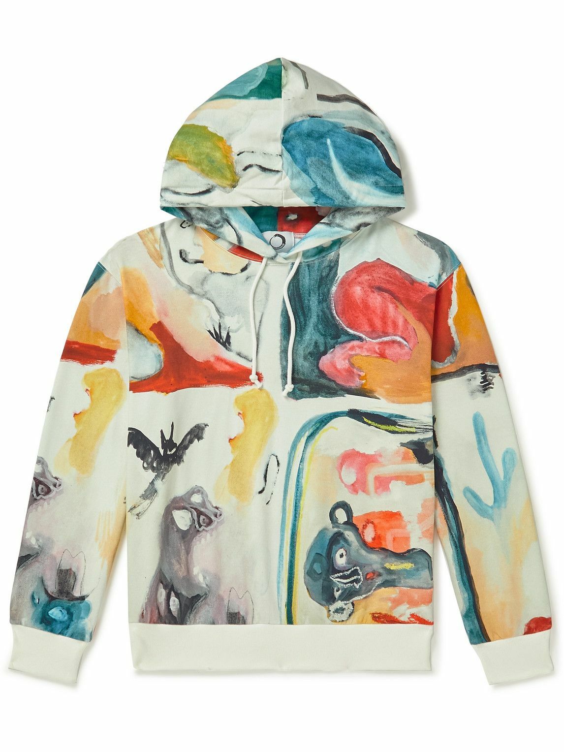 Endless Joy - Pipe Dream Printed Cotton-Jersey Hoodie - Multi Endless Joy