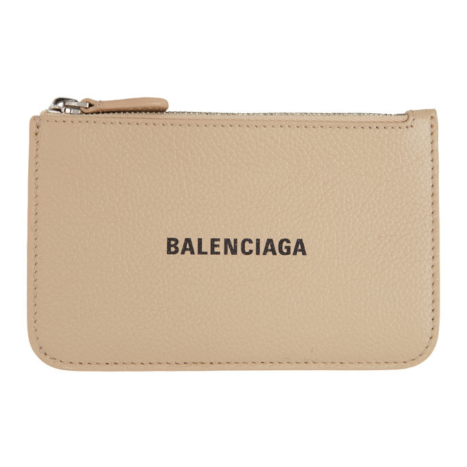 balenciaga zip card holder