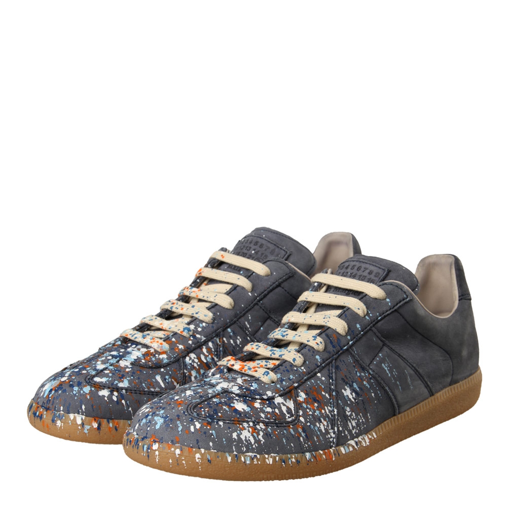 Paint Splash Sneaker Blue Maison Margiela