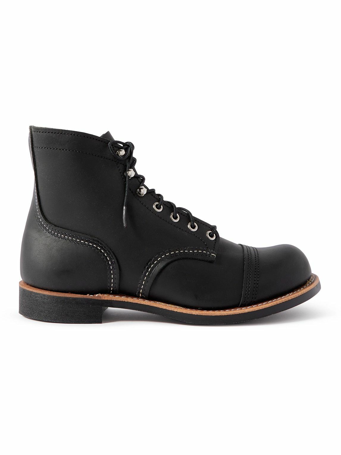 Red Wing Shoes - 8084 Iron Ranger Leather Boots - Black Red Wing Shoes