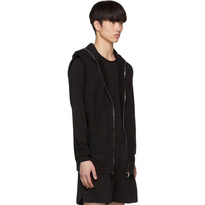 rick owens sleeveless hoodie