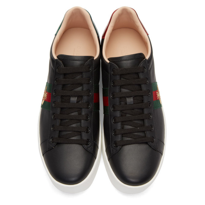Gucci Black Ace Platform Sneakers Gucci