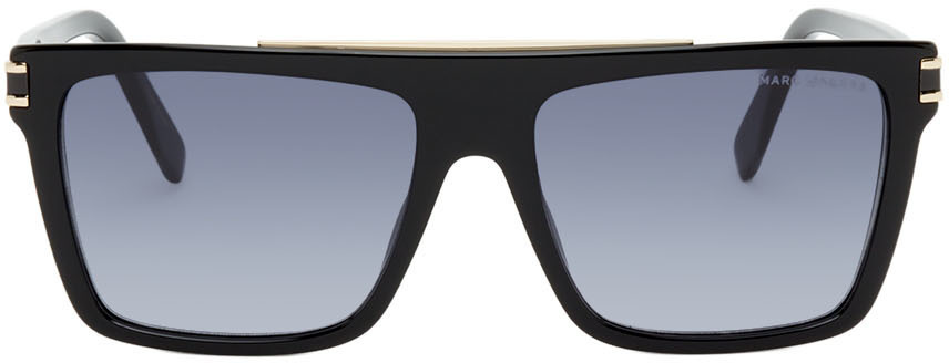 marc jacobs black aviator sunglasses