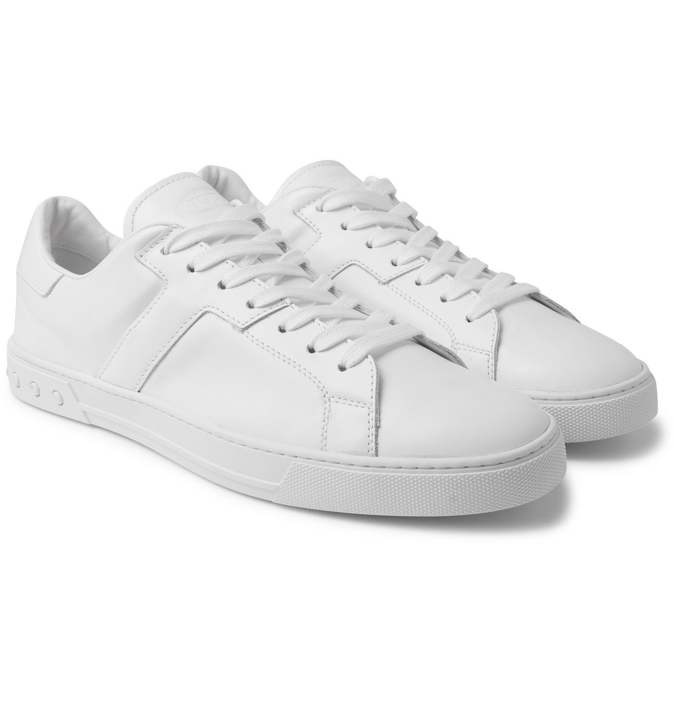 TOD'S - Leather Sneakers - White Tod's
