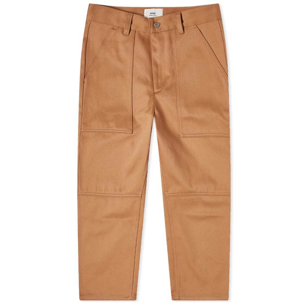 AMI Cropped Worker Trouser AMI