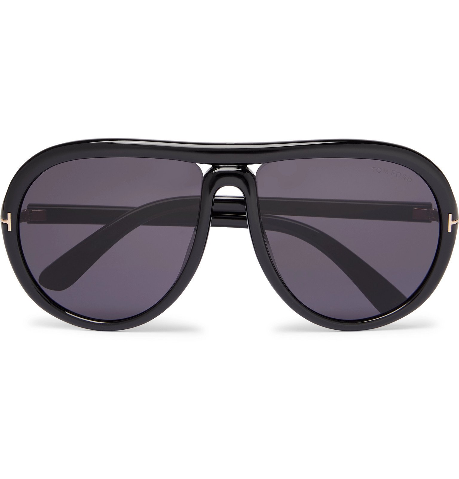 TOM FORD - Aviator-Style Acetate Sunglasses - Black TOM FORD