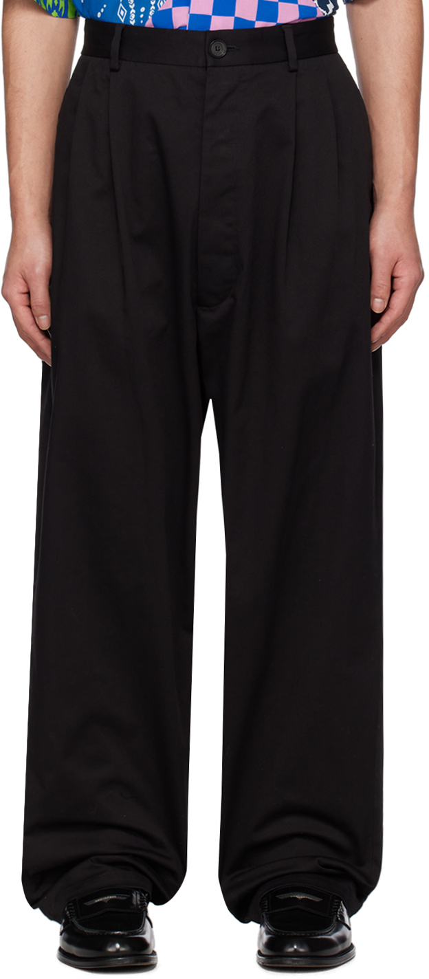 Marcelo Burlon County of Milan Black Cross Trousers Marcelo Burlon ...