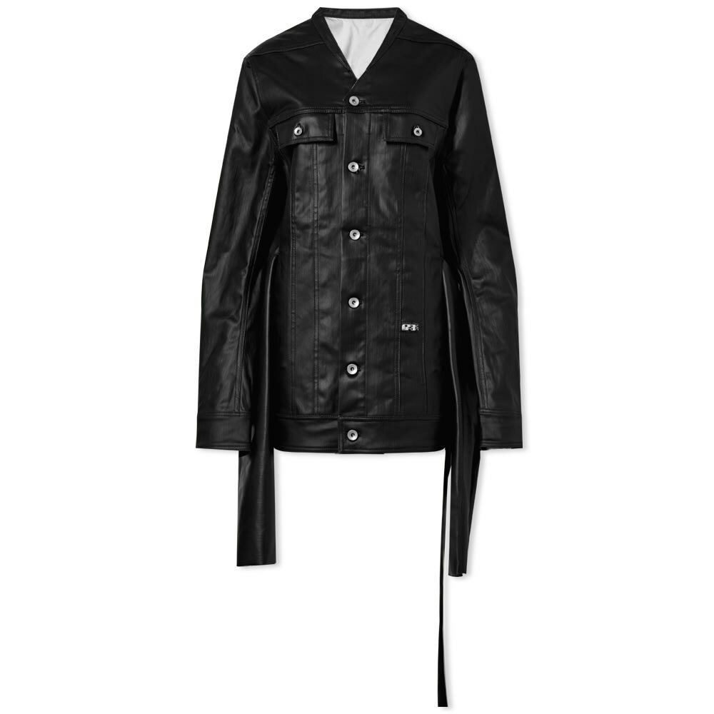 Rick Owens SWAMPGOD by END. Jumbo Caped Trucker Jacket