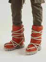 Rick Owens - Lunar Tractor Leather Boots - Orange