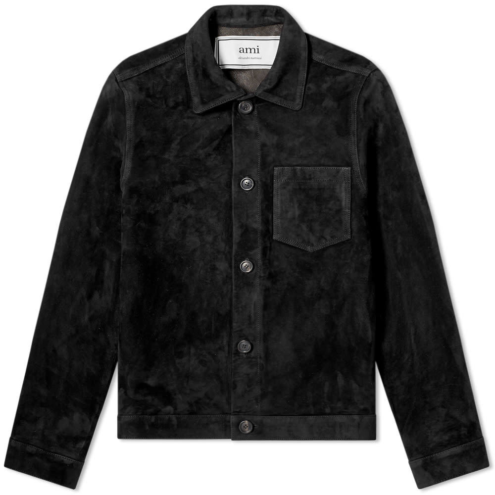 ami suede jacket