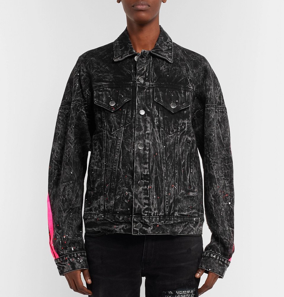 mike amiri denim jacket