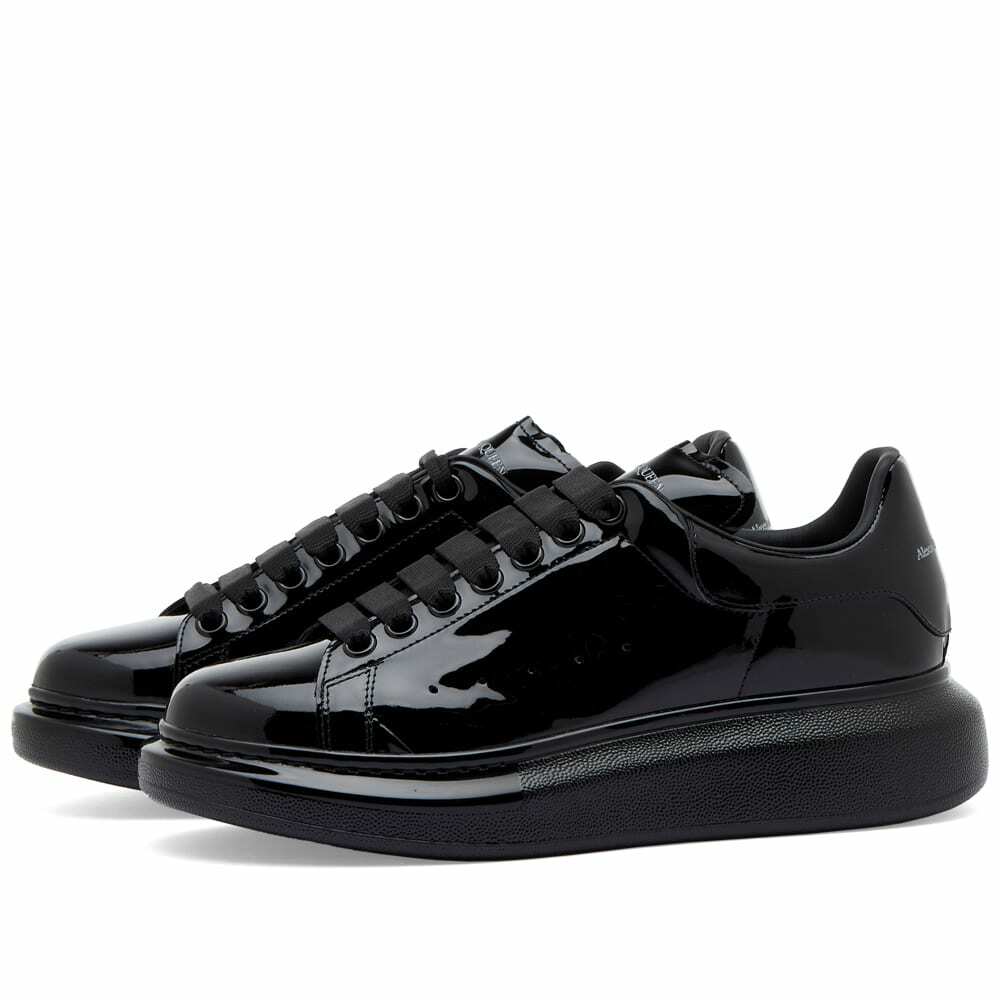 alexander mcqueen women's black sneakers