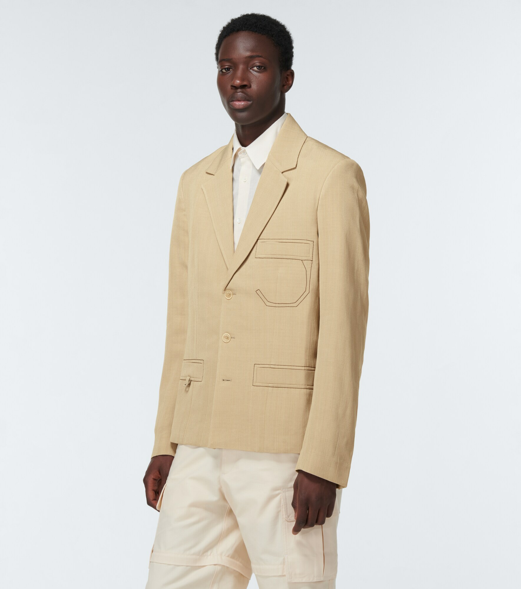 Jacquemus - La Veste Linu canvas blazer Jacquemus