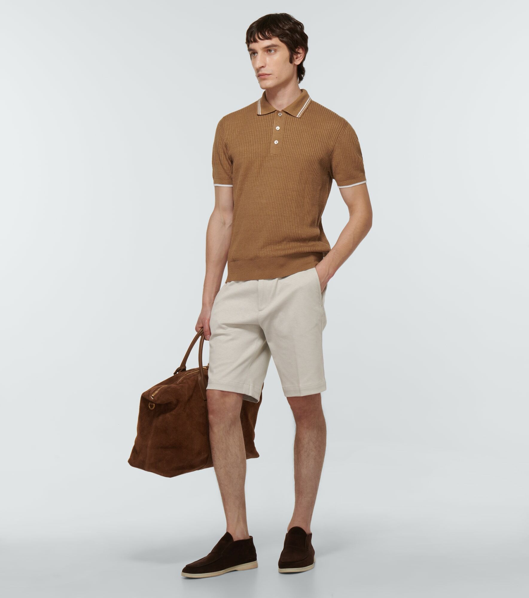 LORO PIANA 26S JACKET AND SHORTS SET 806