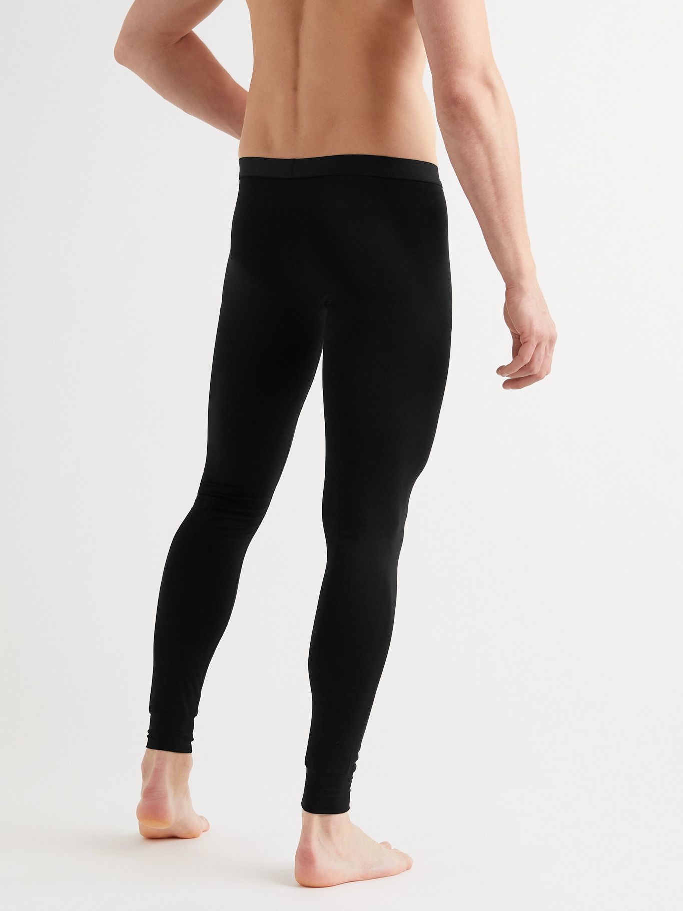 ORGANIC BASICS - Lite Stretch TENCEL Lyocell Long Johns - Black ORGANIC ...