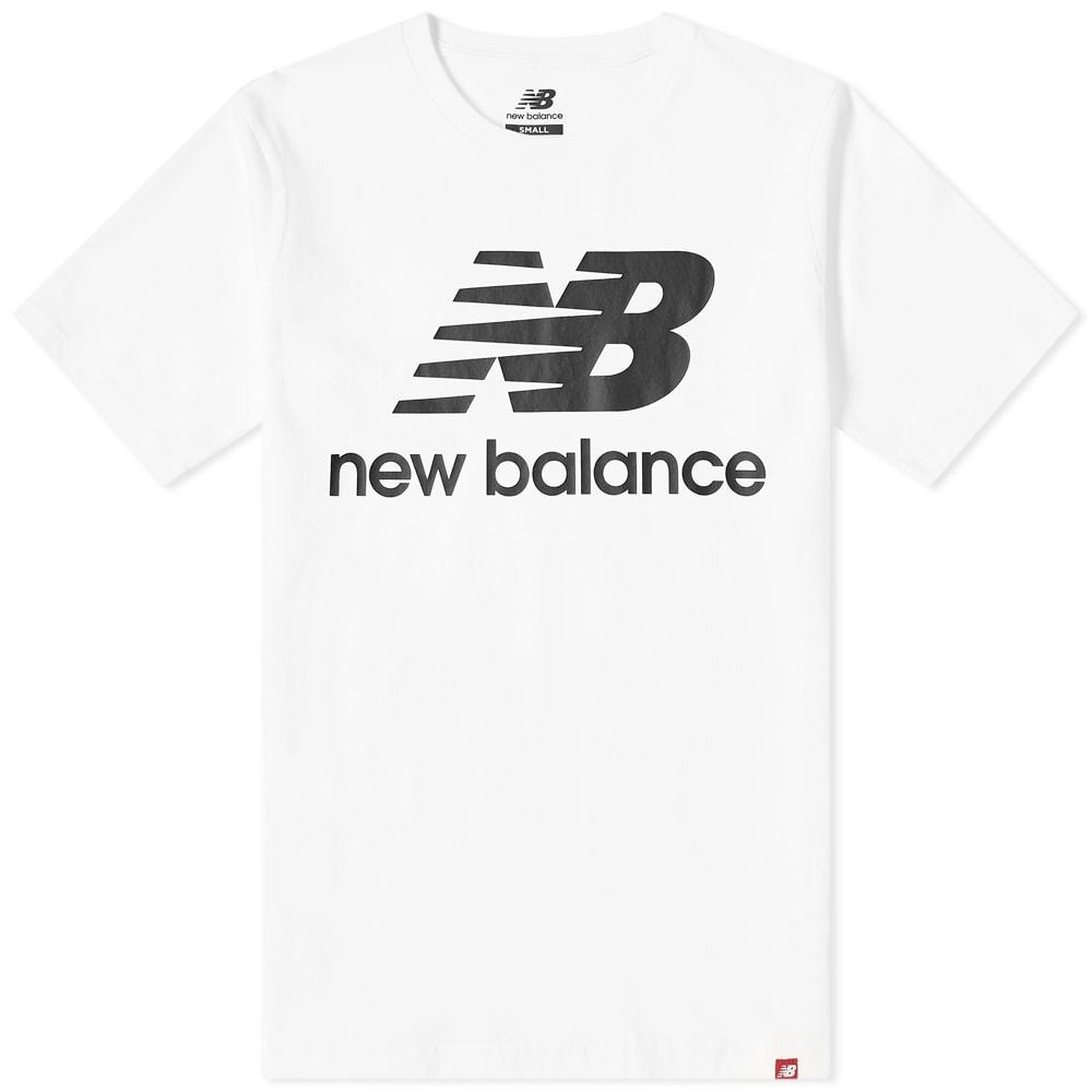New Balance Essentials Stacked Logo Tee
