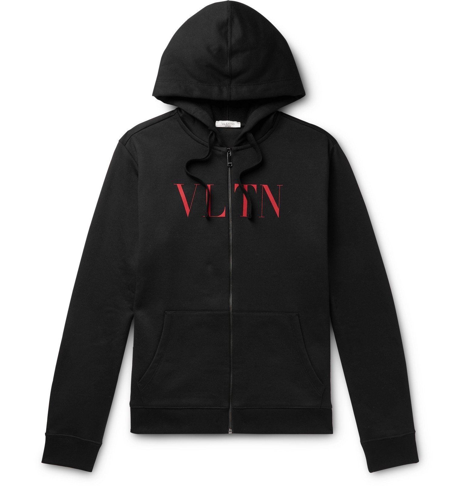 valentino zip up hoodie