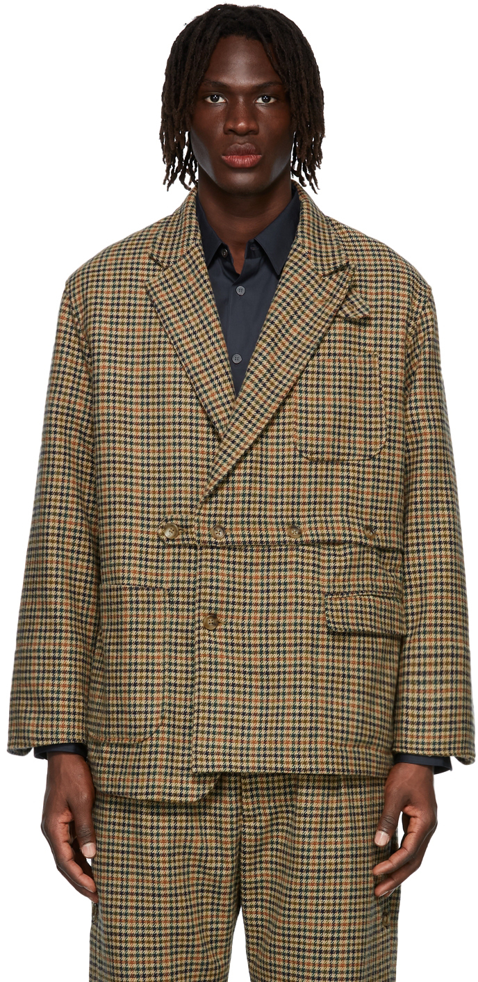 wool houndstooth jacket