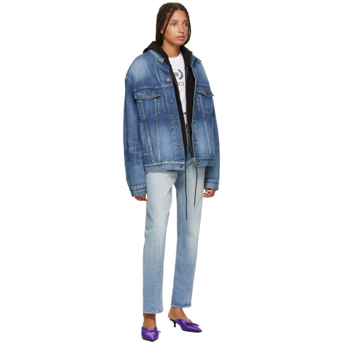 balenciaga like a man denim jacket