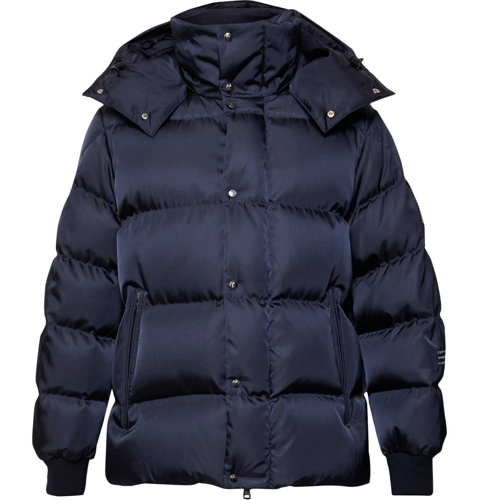 Moncler Genius - 7 Moncler Fragment Falcon Quilted Printed Nylon Hooded ...