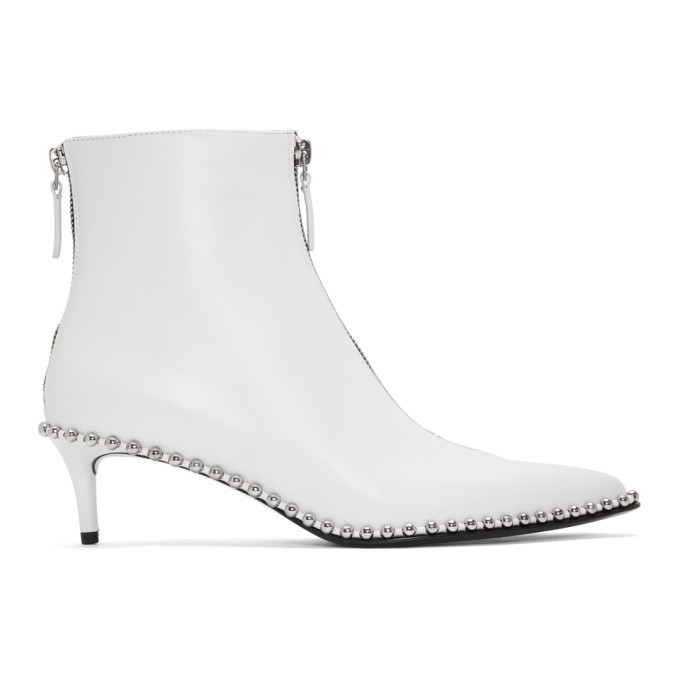 alexander wang white boots