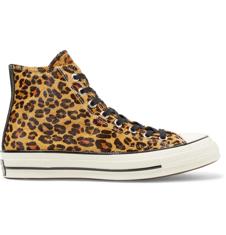 leopard converse shoes