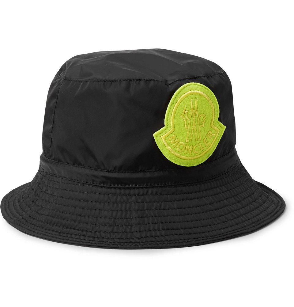 Nylon Bucket Hat - Black Moncler Genius