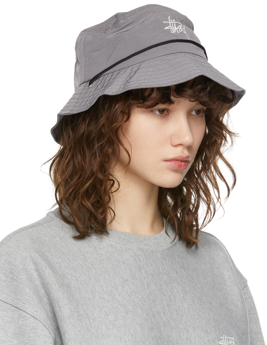 stussy washed ripstop boonie bucket hat