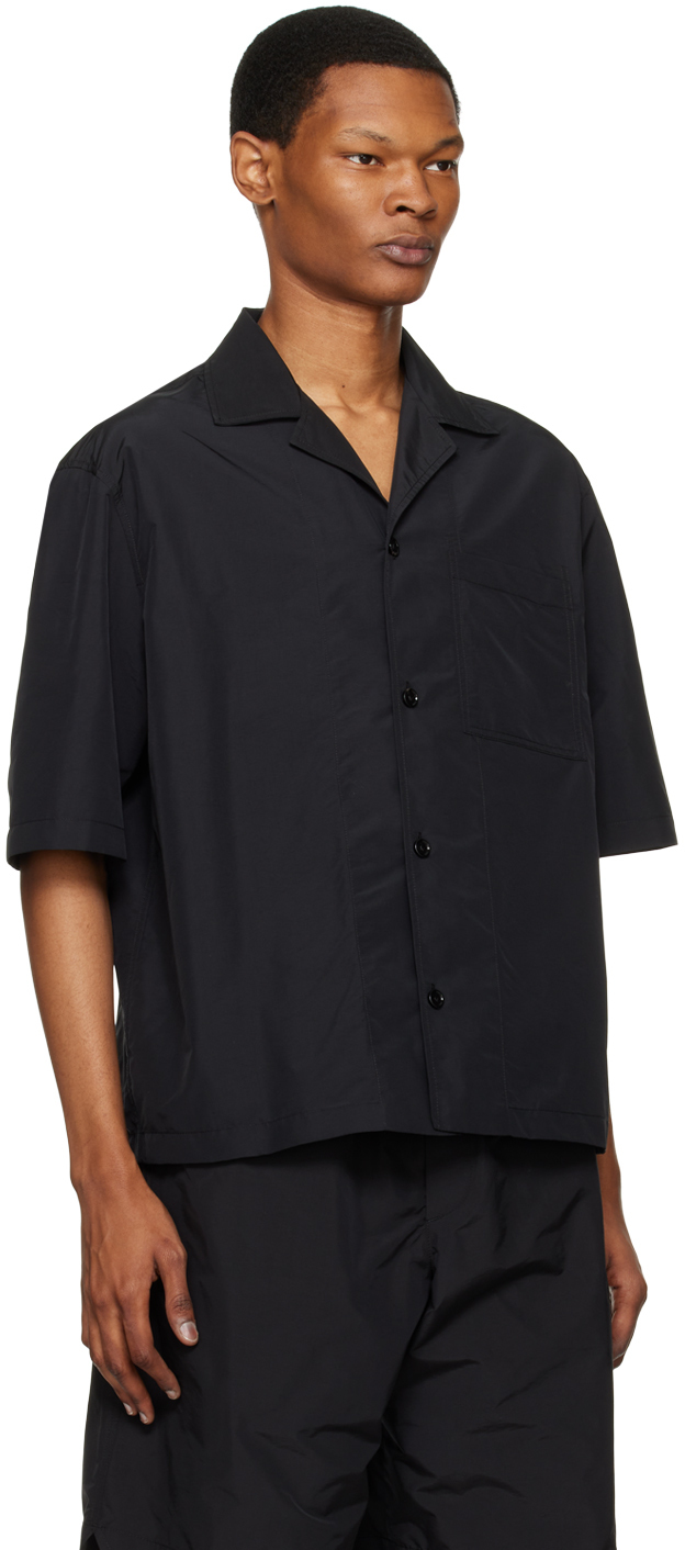 Bottega Veneta Black Short Sleeve Shirt Bottega Veneta