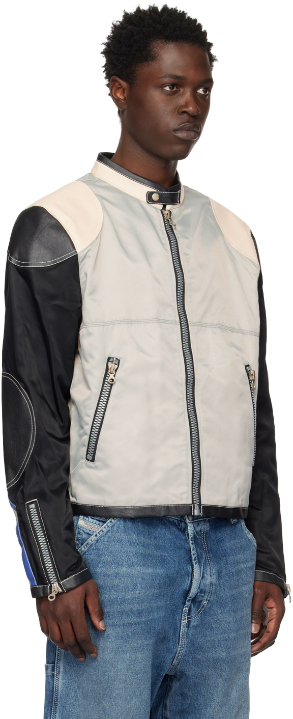 Diesel Black & Gray JKreator Jacket Diesel