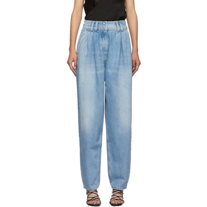 balmain high waisted jeans
