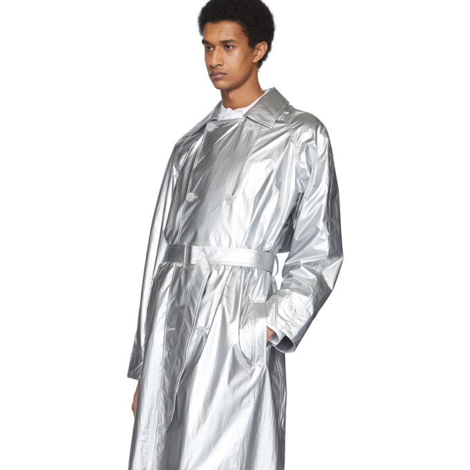 silver mac coat