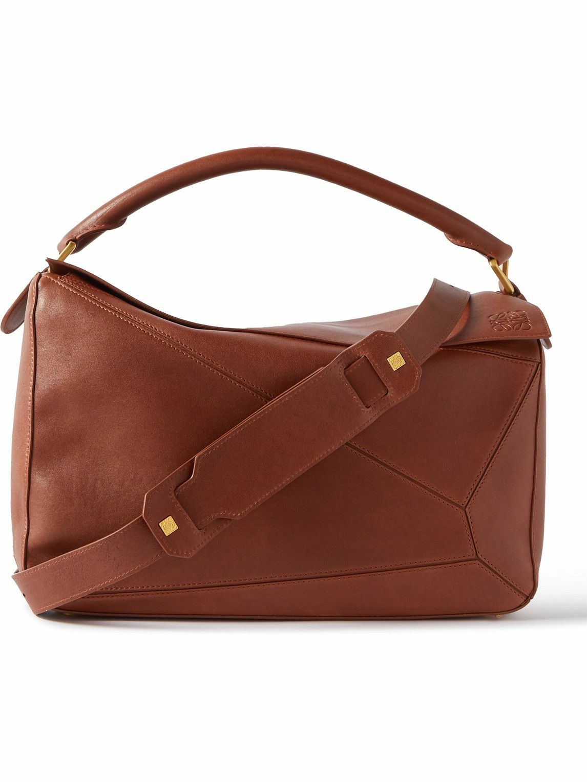 Loewe Puzzle Leather Messenger Bag Loewe