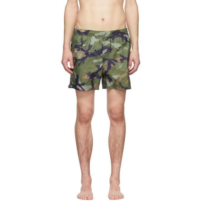 valentino swim shorts camo