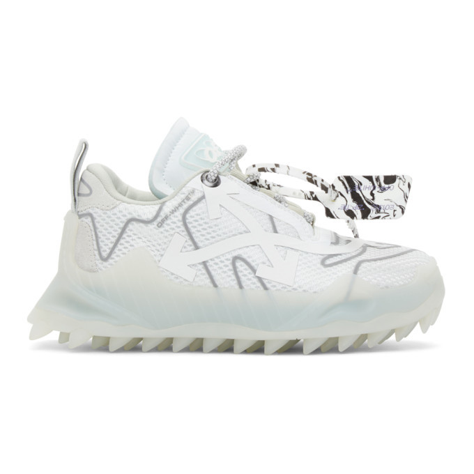 White Odsy Mesh Low-Top Sneakers 