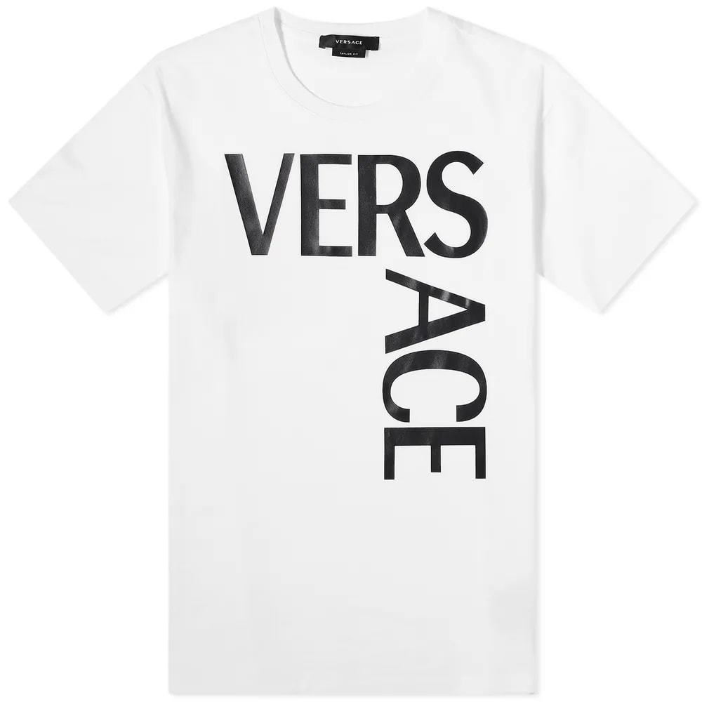 Versace Logo Print Tee Versace