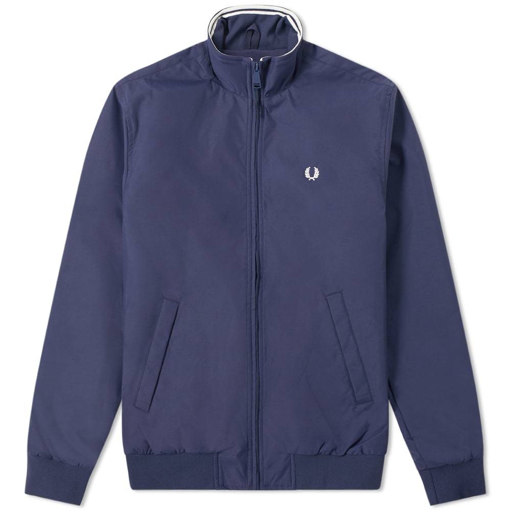 Fred Perry Brentham Jacket Carbon Blue Fred Perry