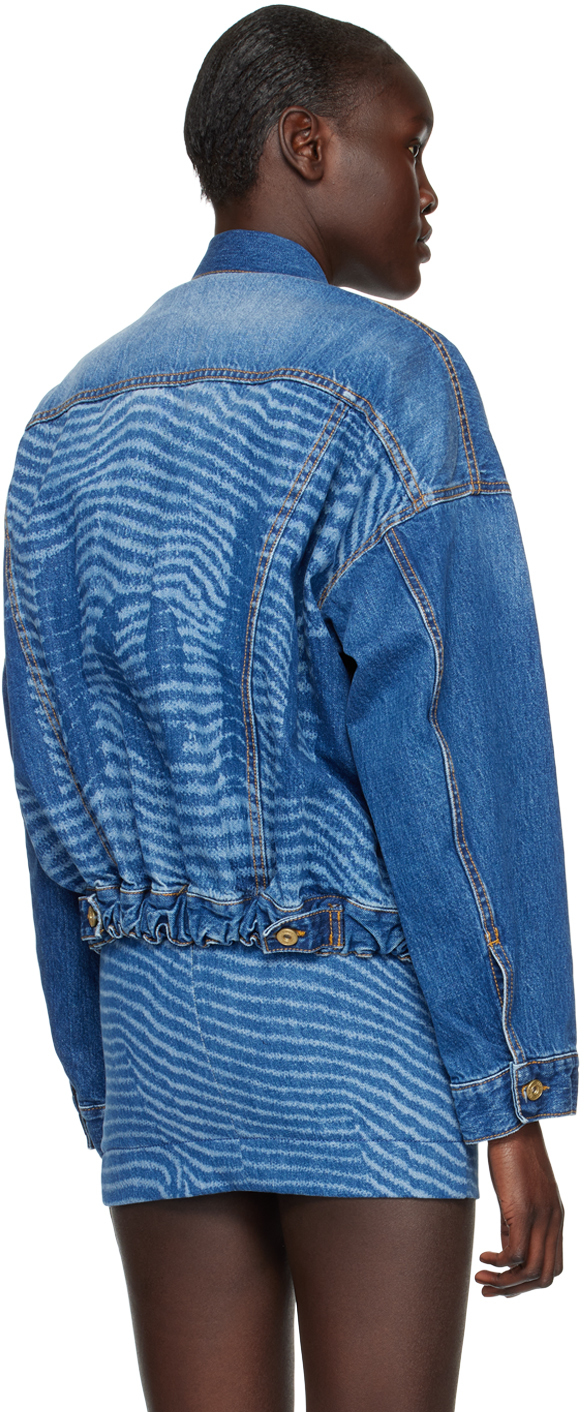 Vitelli Ssense Exclusive Blue Denim Jacket Vitelli