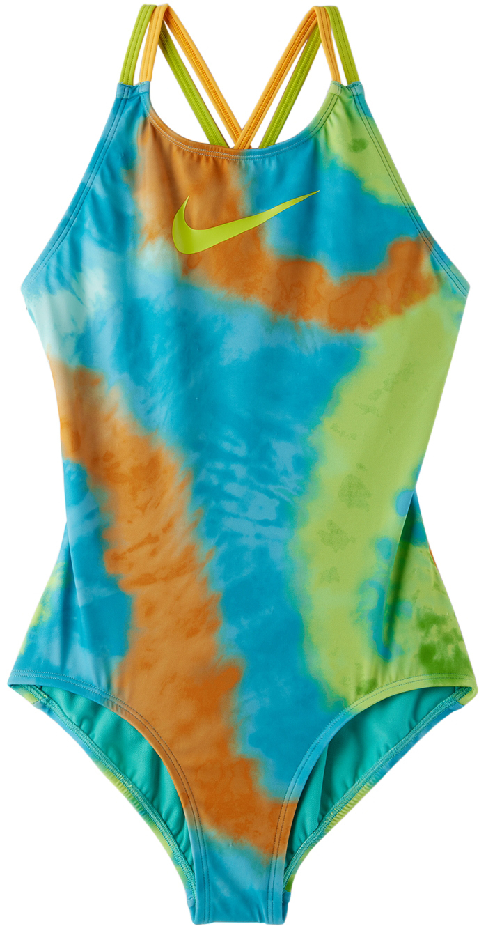 Nike Kids Multicolor Spiderback Swimsuit Nike