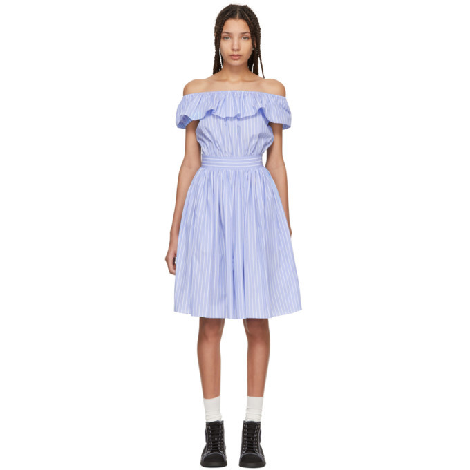 miu miu blue dress