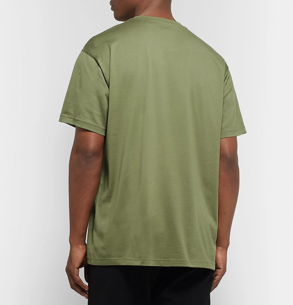 Burberry - Oversized Logo-Print Cotton 