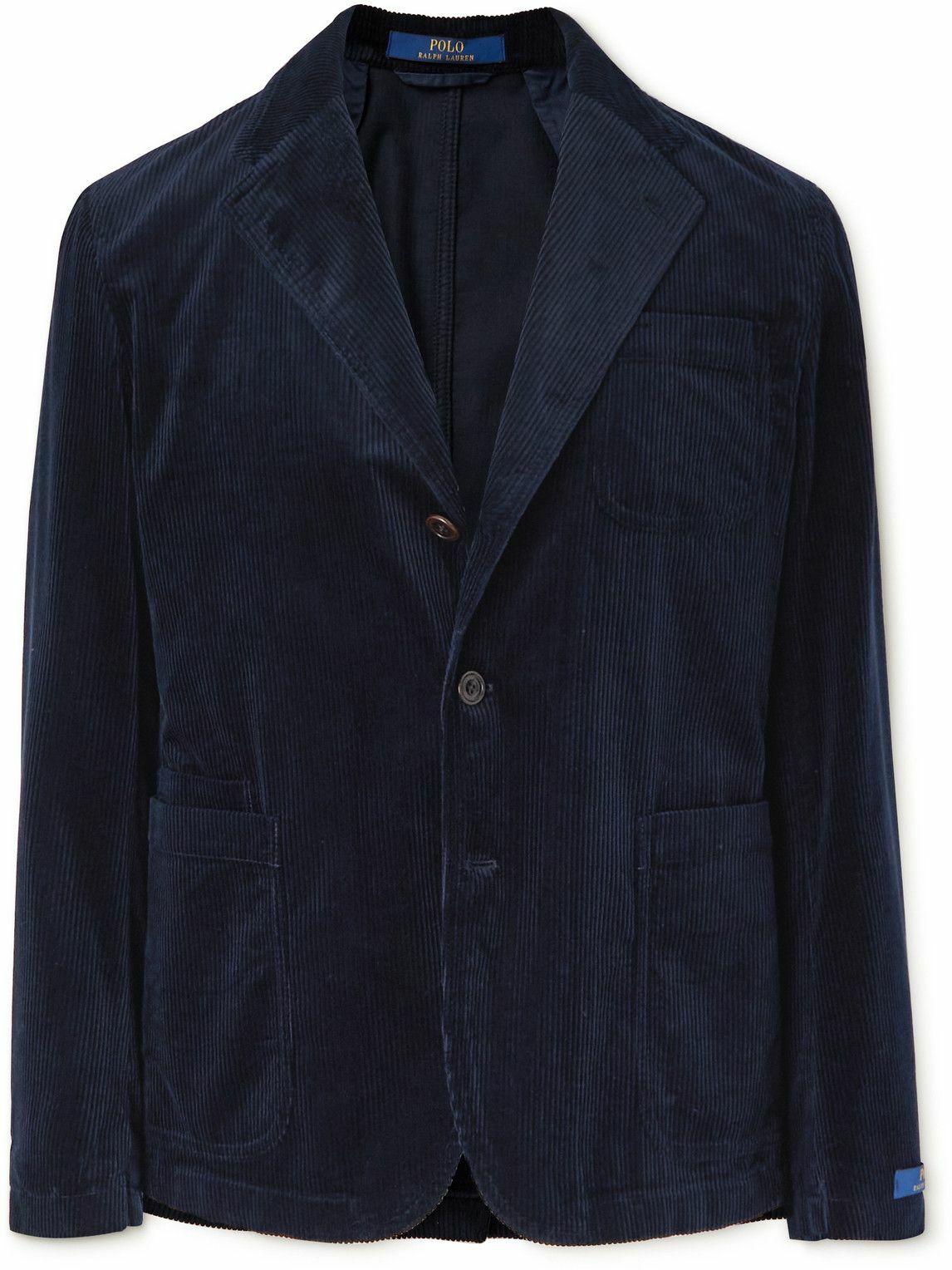 Polo Ralph Lauren - Cotton-Corduroy Suit Jacket - Blue Polo Ralph Lauren