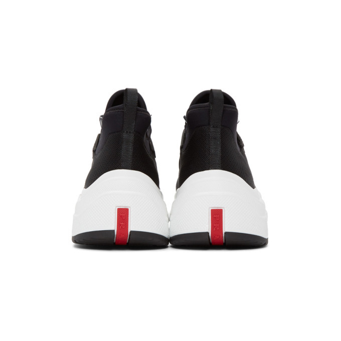 prada black chunky sneakers